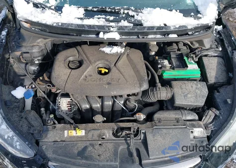 2013 Hyundai Elantra Limited z USA, uszkodzony, nr VIN 5NPDH4AE3DH336164